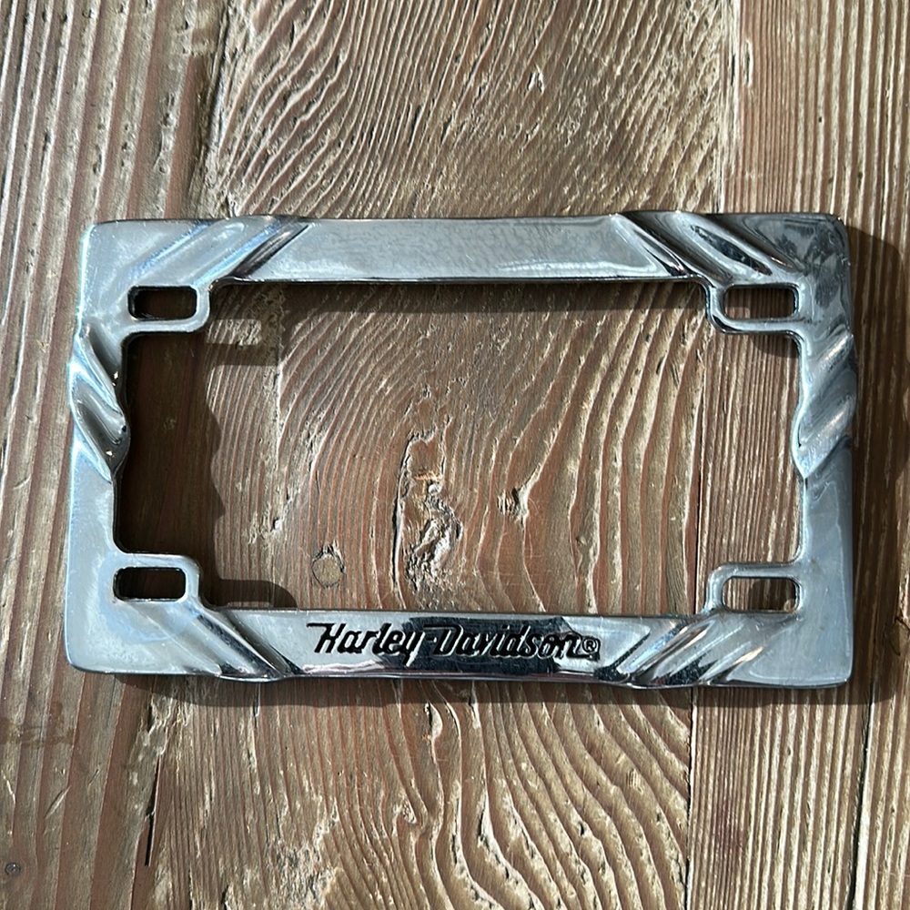 Harley Davidson License Plate Frame for Motorcycle